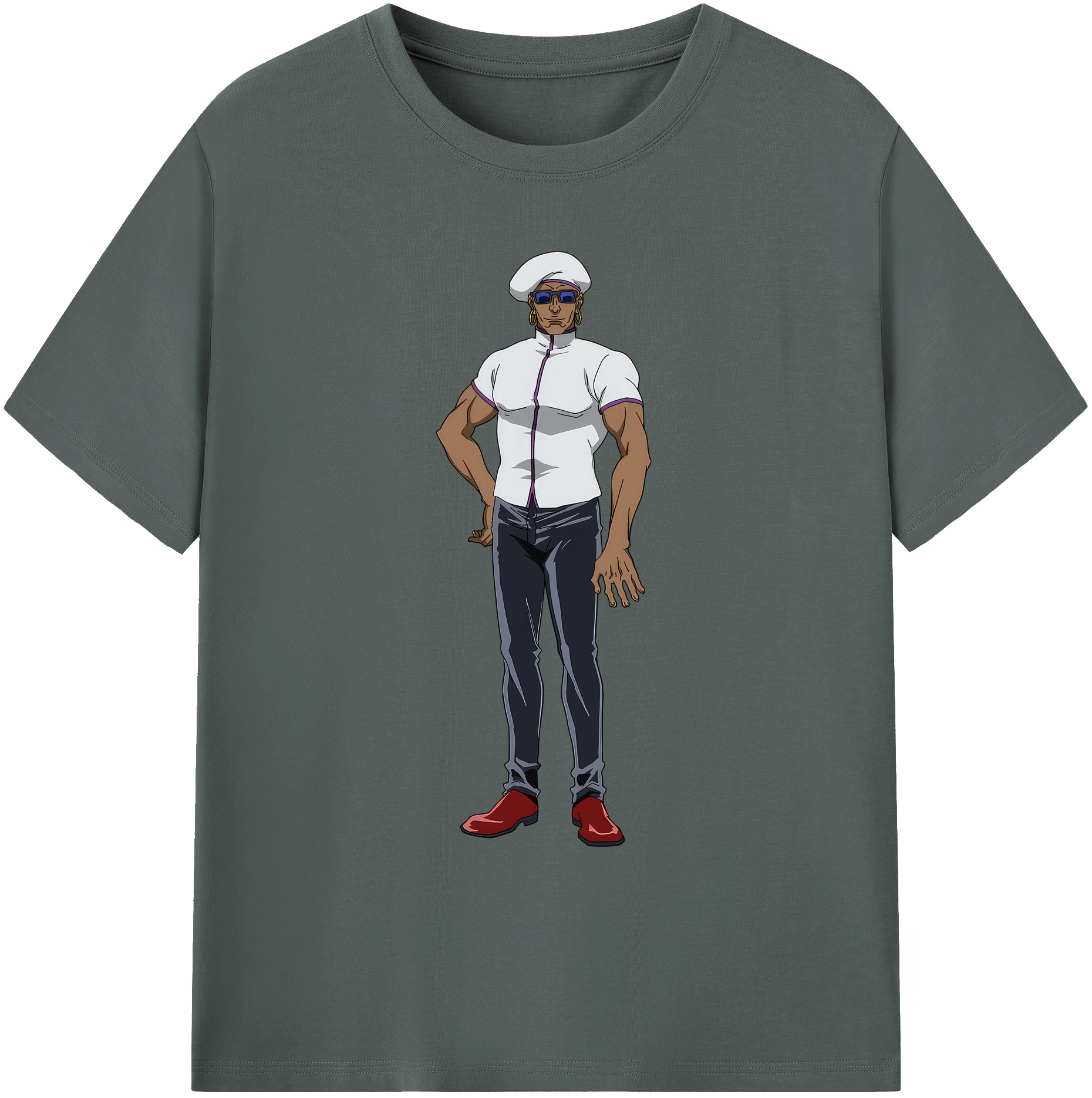 （画像用） 呪術廻戦 Jujutsu Kaisen 綿100％ メンズ半袖Tシャツ｜肌触りやわらか＆通気性
